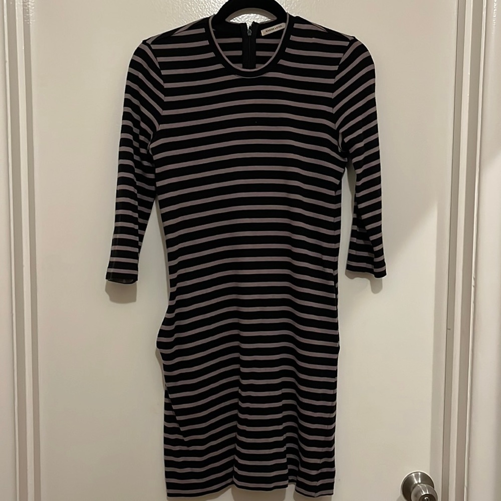 Marine Layer striped 3/4 sleeve, dress
